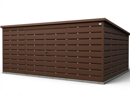 Šiukšlių konteinerių stoginė 8