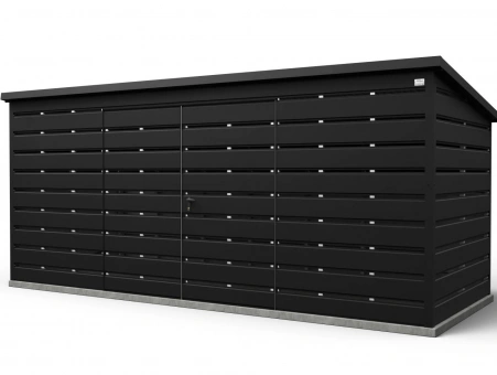 Šiukšlių konteinerių stoginė 3