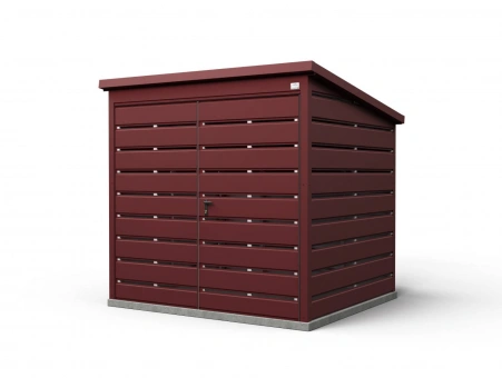 Šiukšlių konteinerių stoginė 5