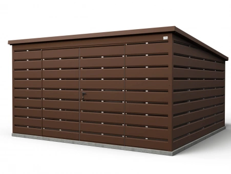 Šiukšlių konteinerių stoginė 3