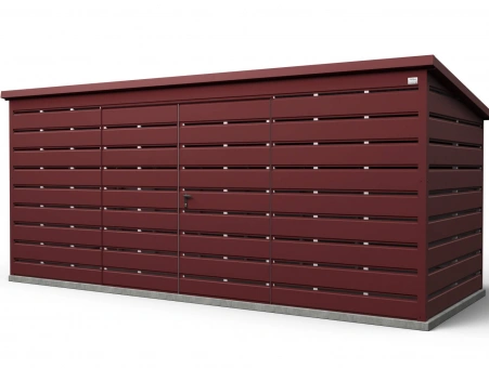 Šiukšlių konteinerių stoginė 4