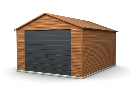 Skardinis garažas Premium 20