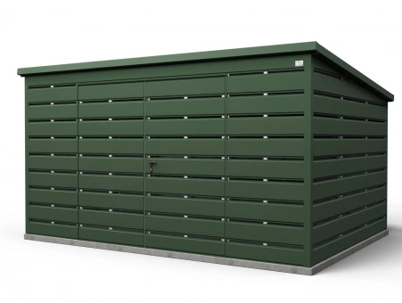 Šiukšlių konteinerių stoginė 6