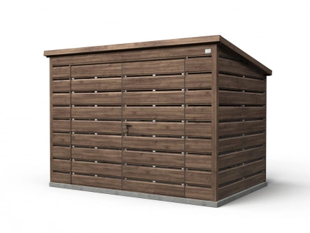 Šiukšlių konteinerių stoginė 11