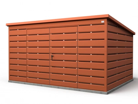 Šiukšlių konteinerių stoginė 1