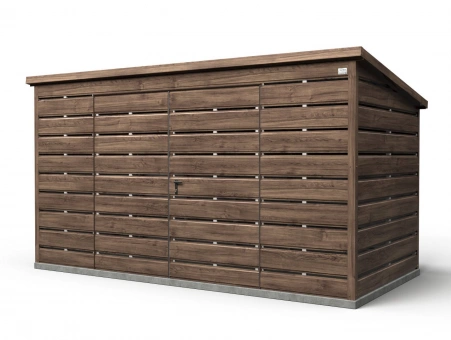 Šiukšlių konteinerių stoginė 10