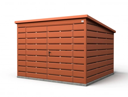 Šiukšlių konteinerių stoginė 3