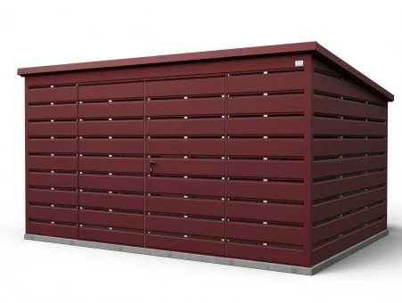 Šiukšlių konteinerių stoginė 5