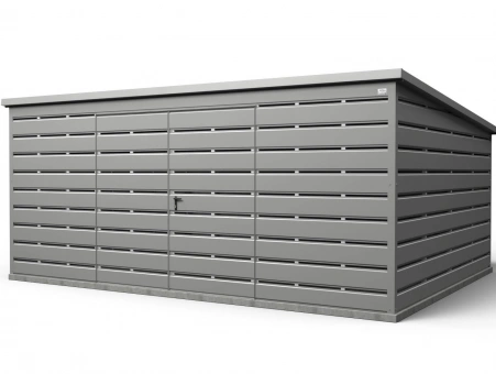 Šiukšlių konteinerių stoginė 3