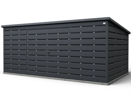 Šiukšlių konteinerių stoginė 8