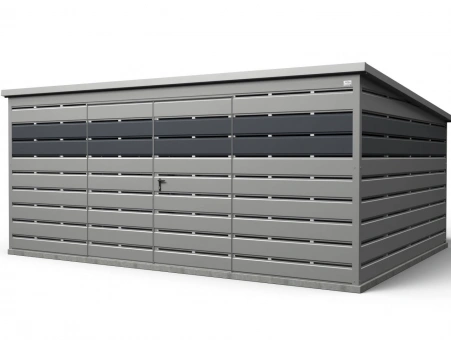 Šiukšlių konteinerių stoginė 14