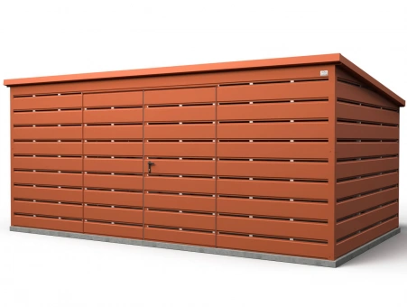 Šiukšlių konteinerių stoginė 7