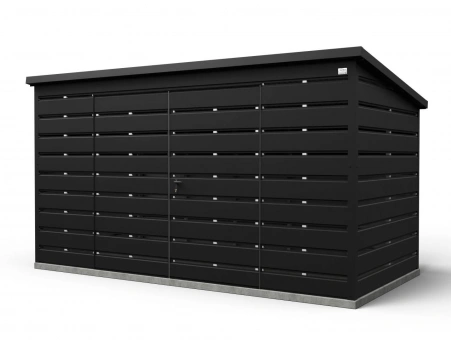 Šiukšlių konteinerių stoginė 8