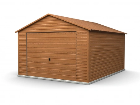 Skardinis garažas Premium 1