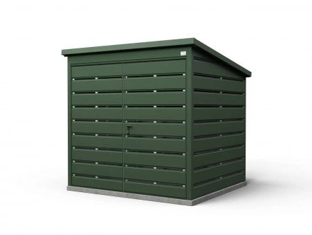 Šiukšlių konteinerių stoginė 7