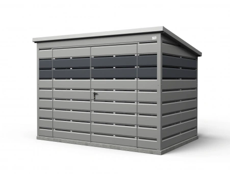 Šiukšlių konteinerių stoginė 14