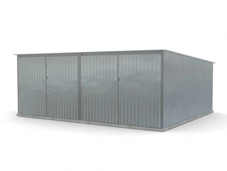 Skardiniai garažai 6m x 5m - (Dvigubas)