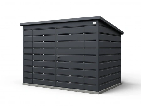 Šiukšlių konteinerių stoginė 5