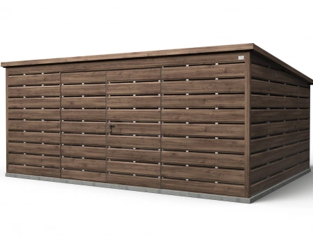 Šiukšlių konteinerių stoginė 11