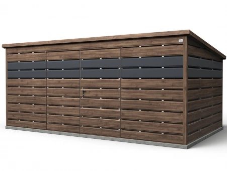 Šiukšlių konteinerių stoginė 13