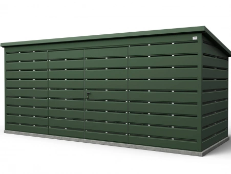 Šiukšlių konteinerių stoginė 6