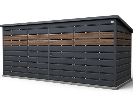 Šiukšlių konteinerių stoginė 9