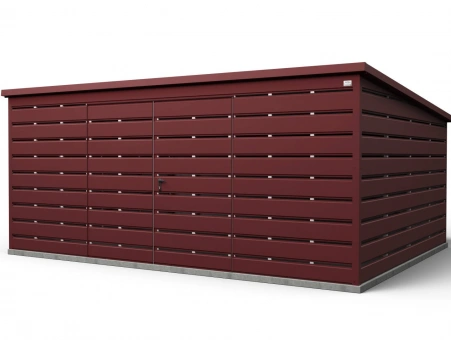 Šiukšlių konteinerių stoginė 4