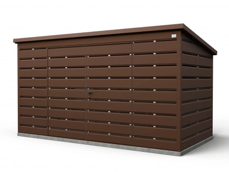 Šiukšlių konteinerių stoginė 7