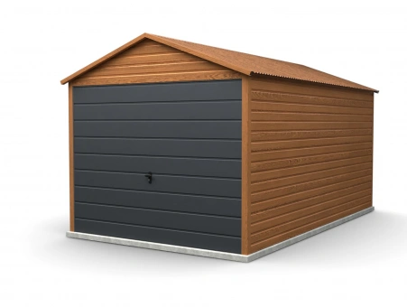 Skardinis garažas Premium 20