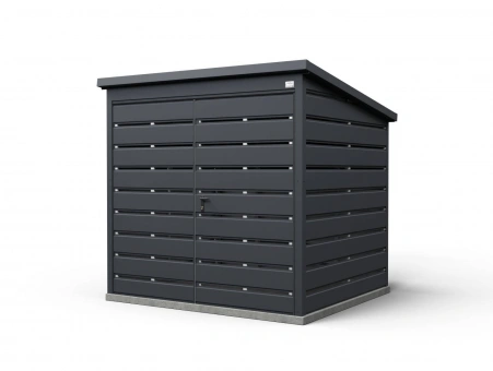 Šiukšlių konteinerių stoginė 8