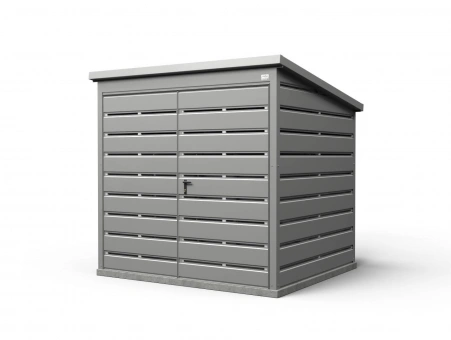 Šiukšlių konteinerių stoginė 1