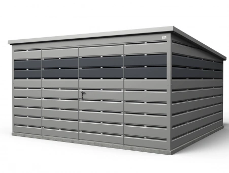 Šiukšlių konteinerių stoginė 14