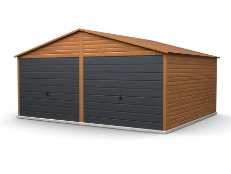 Skardinis garažas Premium 20