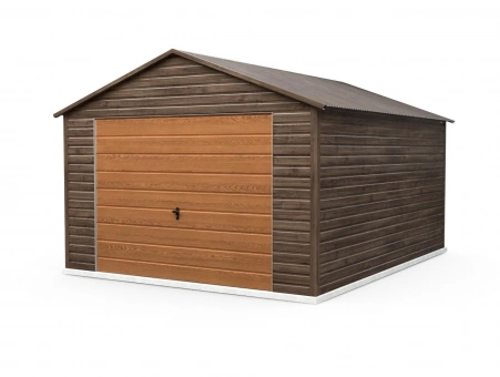 Skardinis garažas Premium 19