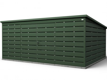 Šiukšlių konteinerių stoginė 6