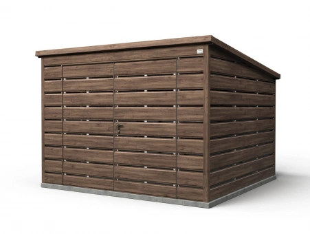 Šiukšlių konteinerių stoginė 11