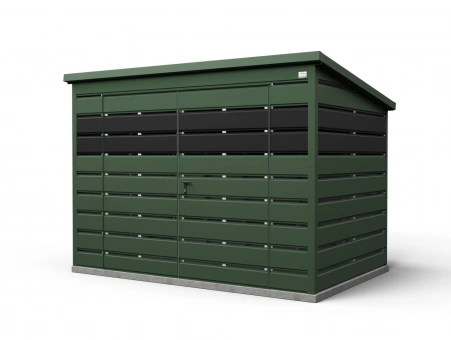 Šiukšlių konteinerių stoginė 15