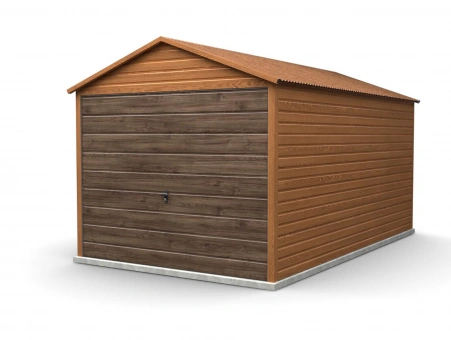 Skardinis garažas Premium 18