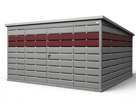 Šiukšlių konteinerių stoginė 13