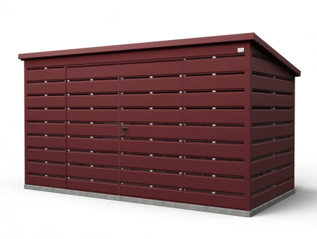 Šiukšlių konteinerių stoginė 4