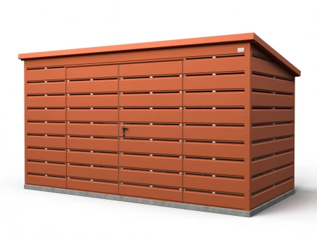 Šiukšlių konteinerių stoginė 5