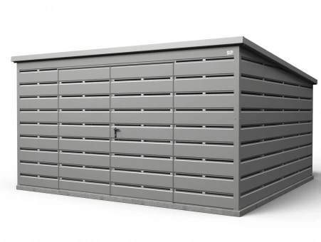 Šiukšlių konteinerių stoginė 12