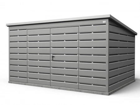 Šiukšlių konteinerių stoginė 12