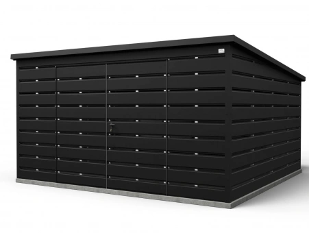 Šiukšlių konteinerių stoginė 8