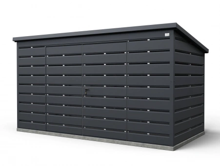 Šiukšlių konteinerių stoginė 6