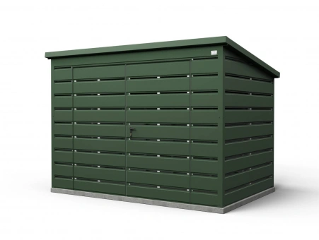 Šiukšlių konteinerių stoginė 4