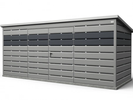 Šiukšlių konteinerių stoginė 14