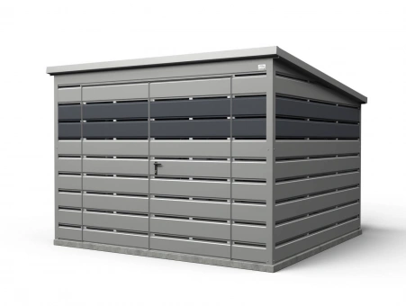 Šiukšlių konteinerių stoginė 15