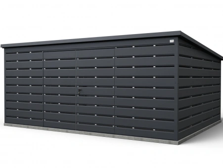 Šiukšlių konteinerių stoginė 7