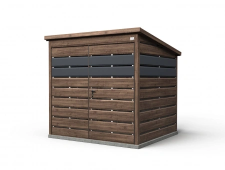 Šiukšlių konteinerių stoginė 14